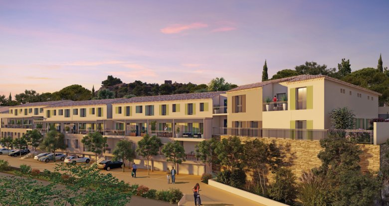 Achat / Vente programme immobilier neuf Rognes résidence intimiste au centre du village (13840) - Réf. 13223