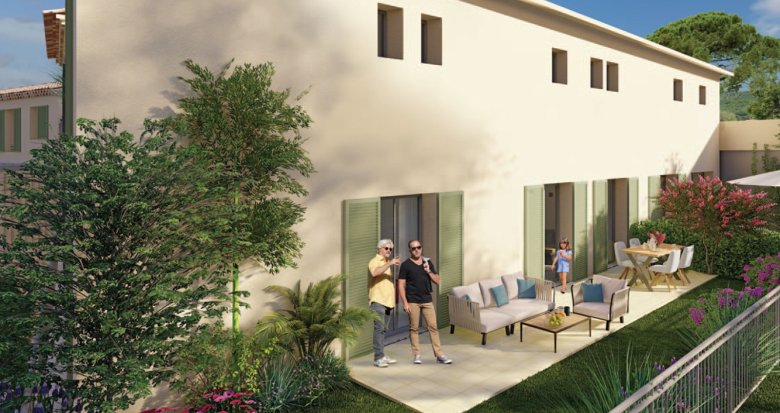 Achat / Vente programme immobilier neuf Rognes résidence intimiste au centre du village (13840) - Réf. 13223