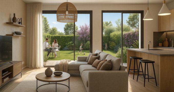 Achat / Vente programme immobilier neuf Bouc-Bel-Air maisons au calme proche écoles et commerces (13320) - Réf. 13436