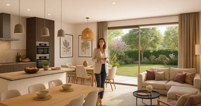 Achat / Vente programme immobilier neuf Bouc-Bel-Air villa neuve avec grand jardin (13320) - Réf. 13409