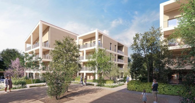 Achat / Vente programme immobilier neuf La Roque-d'Anthéron au pied du massif du Lubéron (13640) - Réf. 13174