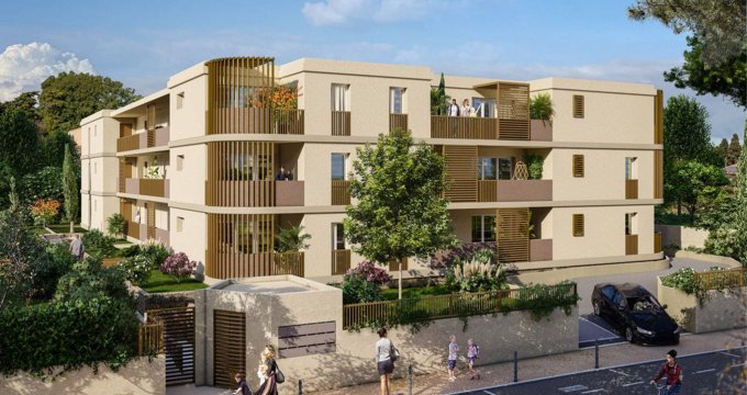 Achat / Vente programme immobilier neuf Marignane proche centre historique (13700) - Réf. 7276