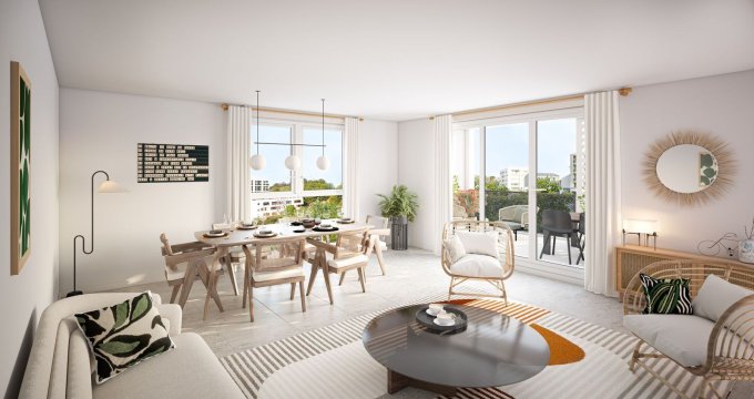 Achat / Vente programme immobilier neuf Marseille 14 au coeur du quartier des Hauts de Ste-Marthe (13014) - Réf. 7613