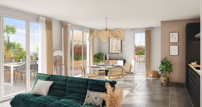 Achat / Vente programme immobilier neuf Meyreuil au cœur quartier Ballon proche d'Aix-en-Provence (13590) - Réf. 8427