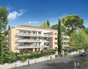 Achat / Vente programme immobilier neuf Aix-en-Provence résidence haut de gamme à 900m du Cours Mirabeau (13090) - Réf. 7802