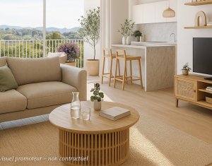 Achat / Vente programme immobilier neuf Marseille 13ème secteur résidentiel à 2 min à pied du métro 1 (13013) - Réf. 13541