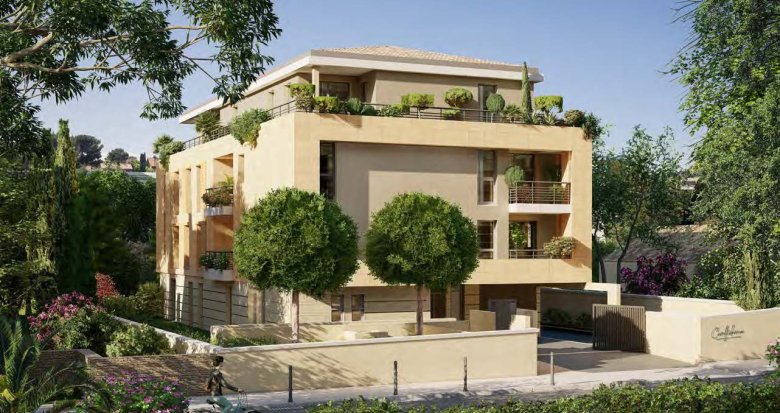 Achat / Vente programme immobilier neuf Aix-en-Provence à 10 min à pied du Cours Mirabeau (13090) - Réf. 8122
