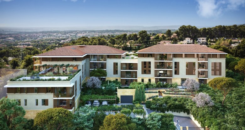 Achat / Vente programme immobilier neuf Aix-en-Provence à 10 min du centre historique (13090) - Réf. 8585
