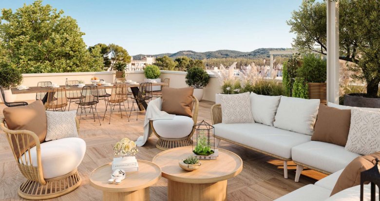 Achat / Vente programme immobilier neuf Aix-en-Provence à proximité du parc de la Torse (13090) - Réf. 11263
