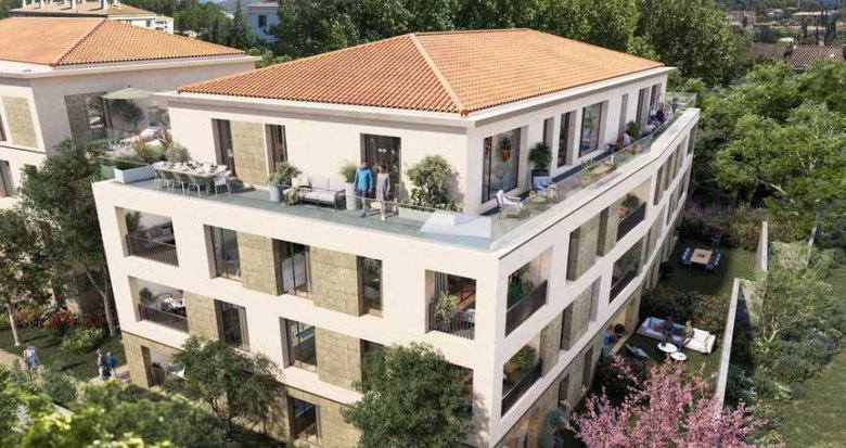 Achat / Vente programme immobilier neuf Aix-en-Provence proche cours Mirabeau (13090) - Réf. 7625