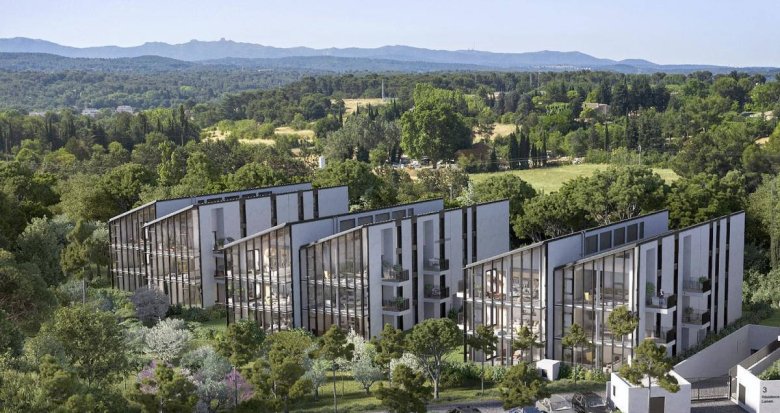 Achat / Vente programme immobilier neuf Aix en Provence quartier résidentiel Jas-de-Bouffan (13090) - Réf. 7525