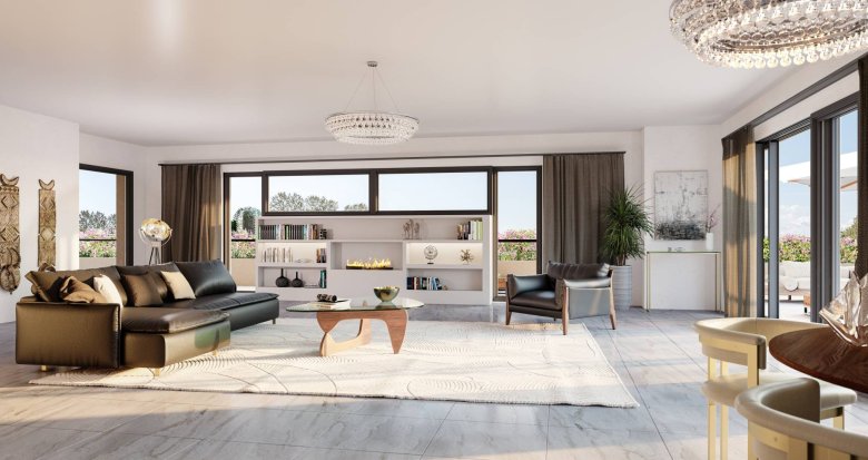 Achat / Vente programme immobilier neuf Aix-en-Provence résidence de standing aux portes de La Torse (13090) - Réf. 13084
