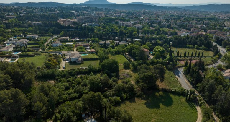 Achat / Vente programme immobilier neuf Aix-en-Provence résidence de standing quartier Bouenhoure (13090) - Réf. 8413