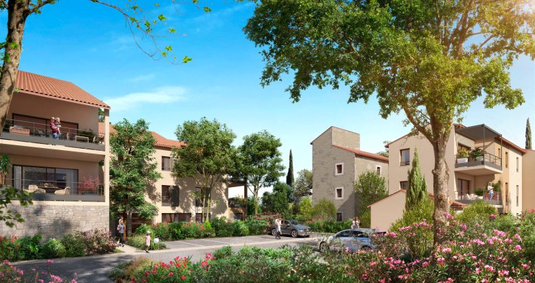 Achat / Vente programme immobilier neuf Aix-en-Provence secteur calme et arboré (13090) - Réf. 6732
