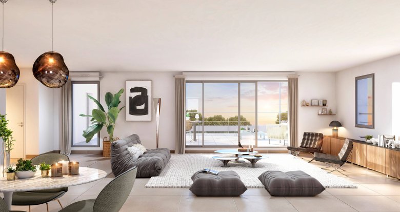Achat / Vente programme immobilier neuf Aix-en-Provence secteur calme et arboré (13090) - Réf. 6732