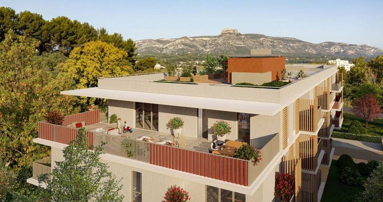 Achat / Vente programme immobilier neuf Aubagne à 1,5 km du centre-ville et de la gare (13400) - Réf. 8328