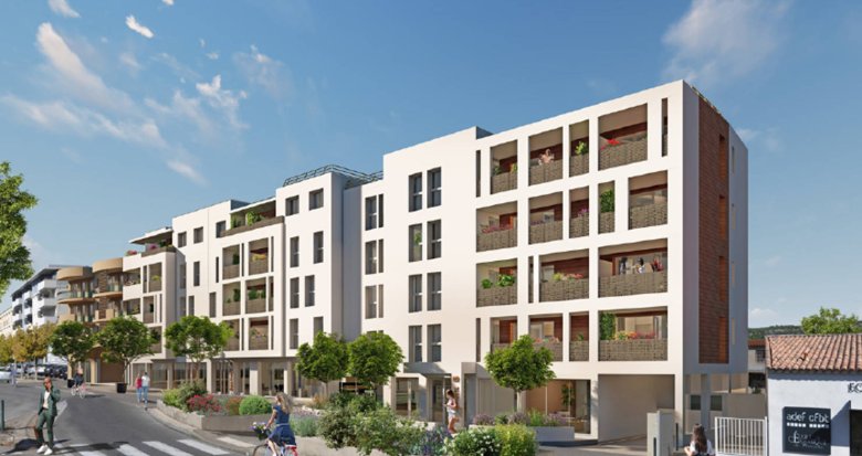 Achat / Vente programme immobilier neuf Aubagne petite résidence proche centre-ville et commerces (13400) - Réf. 7549