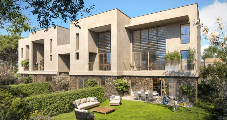 Achat / Vente programme immobilier neuf Bouc-Bel-Air à 20 min d’Aix-en-Provence (13320) - Réf. 13408