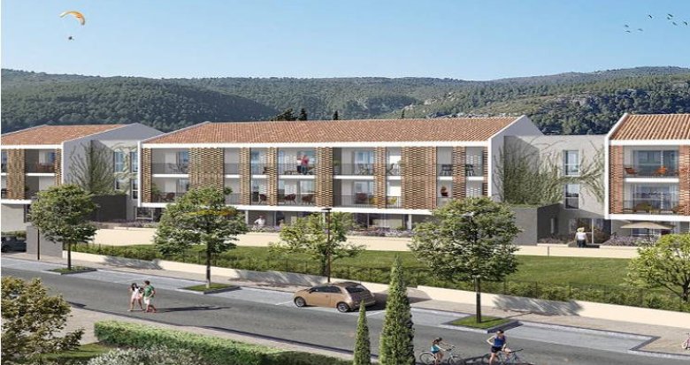 Achat / Vente programme immobilier neuf Cuges-Les-Pins proche parc de loisirs (13780) - Réf. 3821