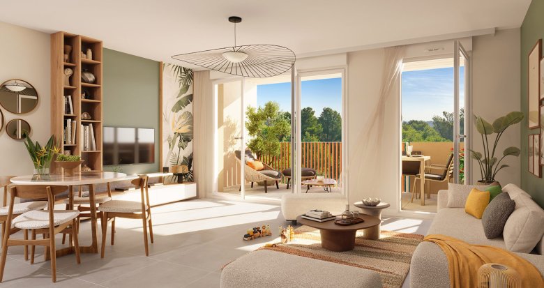 Achat / Vente programme immobilier neuf Istres au coeur d’un espace boisé classé (13800) - Réf. 13263