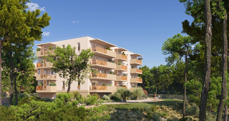 Achat / Vente programme immobilier neuf Istres au coeur d’un espace boisé classé (13800) - Réf. 13263