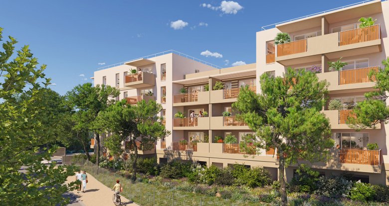 Achat / Vente programme immobilier neuf Istres au coeur d’un espace boisé classé (13800) - Réf. 13263