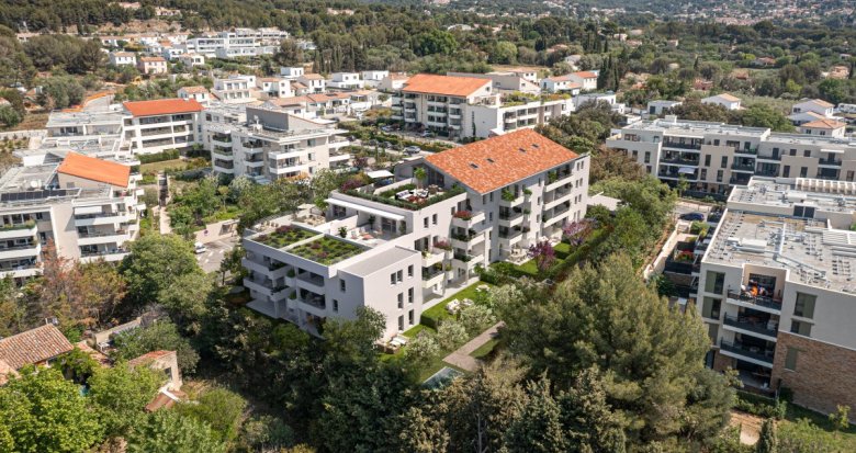 Achat / Vente programme immobilier neuf La Ciotat nouvel éco quartier à 10 min du Vieux Port (13600) - Réf. 8220