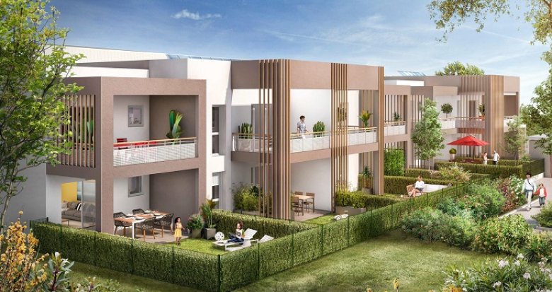 Achat / Vente programme immobilier neuf La Fare-les-Oliviers écoquartier Saint-Exupéry (13580) - Réf. 2596