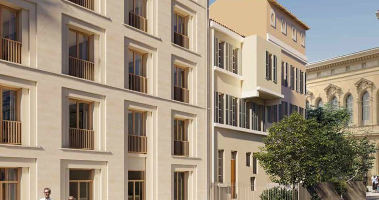 Achat / Vente programme immobilier neuf Marseille 04 résidence prestige à deux pas du parc Longchamp (13004) - Réf. 13709