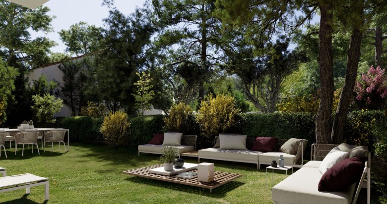 Achat / Vente programme immobilier neuf Marseille 08 résidence standing dans un environnement privilégié (13008) - Réf. 13774