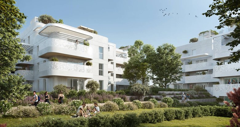 Achat / Vente programme immobilier neuf Marseille 12ème le calme entre Bois Luzy et St-Barnabé (13012) - Réf. 12244