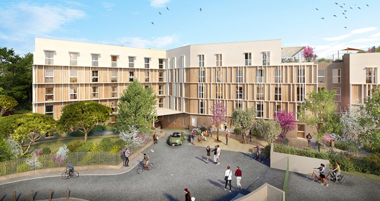 Achat / Vente programme immobilier neuf Marseille 13 LMNP à 15 min à pied de l’École Centrale (13013) - Réf. 8881