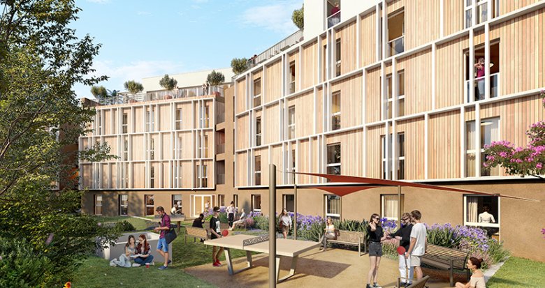 Achat / Vente programme immobilier neuf Marseille 13 LMNP à 15 min à pied de l’École Centrale (13013) - Réf. 8881