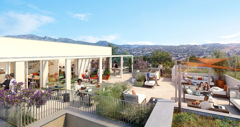 Achat / Vente programme immobilier neuf Marseille 13 LMNP à 15 min à pied de l’École Centrale (13013) - Réf. 8881