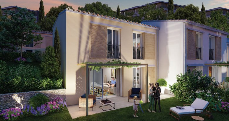 Achat / Vente programme immobilier neuf Marseille 13 maisons neuves secteur Château-Gombert (13013) - Réf. 12636