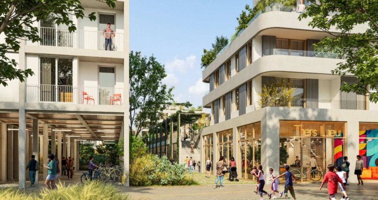 Achat / Vente programme immobilier neuf Marseille 15ème écoquartier proche des commerces (13015) - Réf. 12167