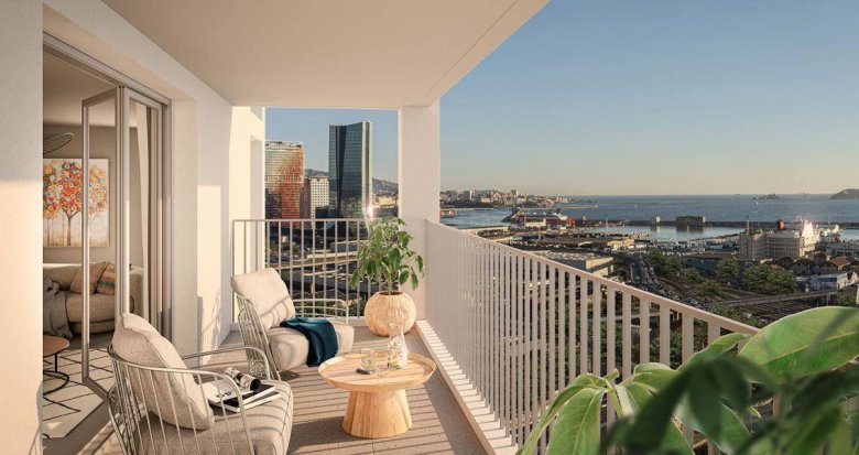 Achat / Vente programme immobilier neuf Marseille 15ème écoquartier proche des commerces (13015) - Réf. 12167