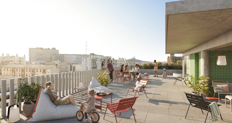 Achat / Vente programme immobilier neuf Marseille 5ème logements modulables proche gare et métro M1 (13004) - Réf. 7278