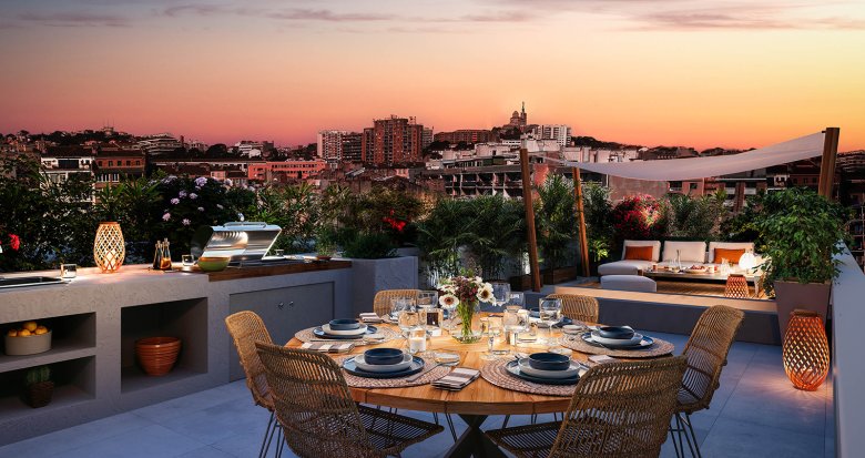 Achat / Vente programme immobilier neuf Marseille 8ème résidence haut de gamme au coeur de Périer (13008) - Réf. 12948