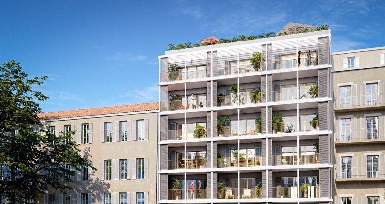 Achat / Vente programme immobilier neuf Marseille 8ème résidence haut de gamme au coeur de Périer (13008) - Réf. 12948