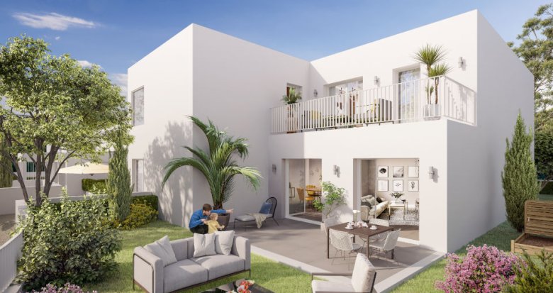 Achat / Vente programme immobilier neuf Marseille 9 à deux pas du Parc de la Maison Blanche (13009) - Réf. 6205