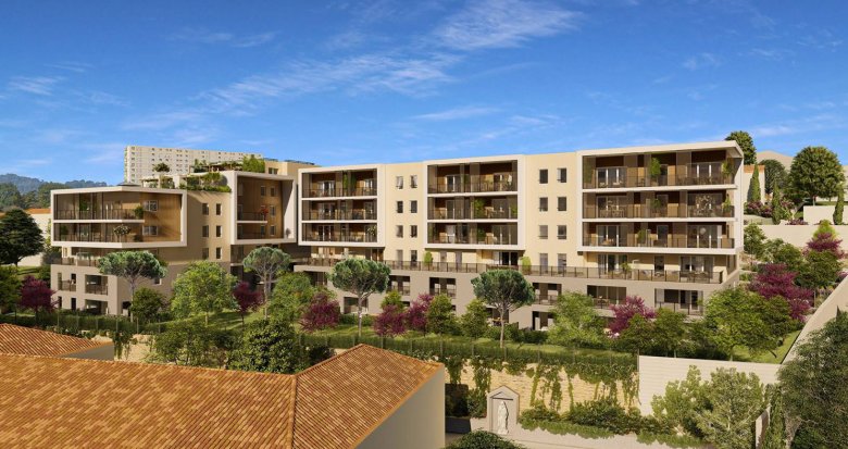 Achat / Vente programme immobilier neuf Marseille 9 entre colline de St-Joseph et village du Redon (13009) - Réf. 12580