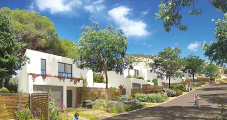 Achat / Vente programme immobilier neuf Marseille 9  villas au cœur de Sormiou (13009) - Réf. 8607