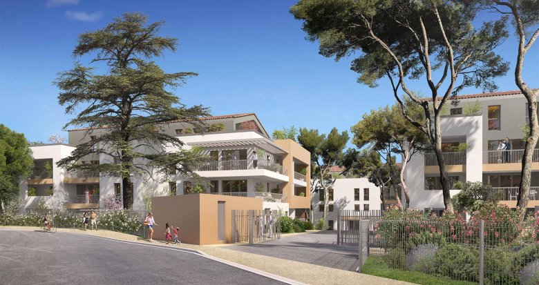 Achat / Vente programme immobilier neuf Martigues résidence provençale en pleine nature (13500) - Réf. 7345