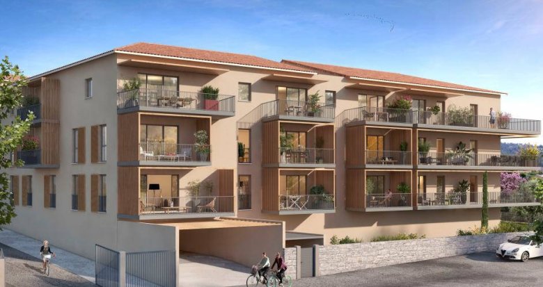 Achat / Vente programme immobilier neuf Meyrargues à 5 minutes de la gare (13650) - Réf. 6259