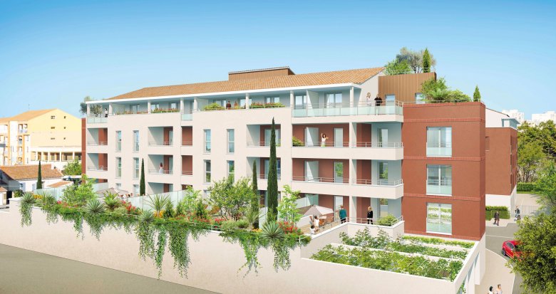 Achat / Vente programme immobilier neuf Miramas à 5 min à pied du centre-ville et des commerces (13140) - Réf. 12420