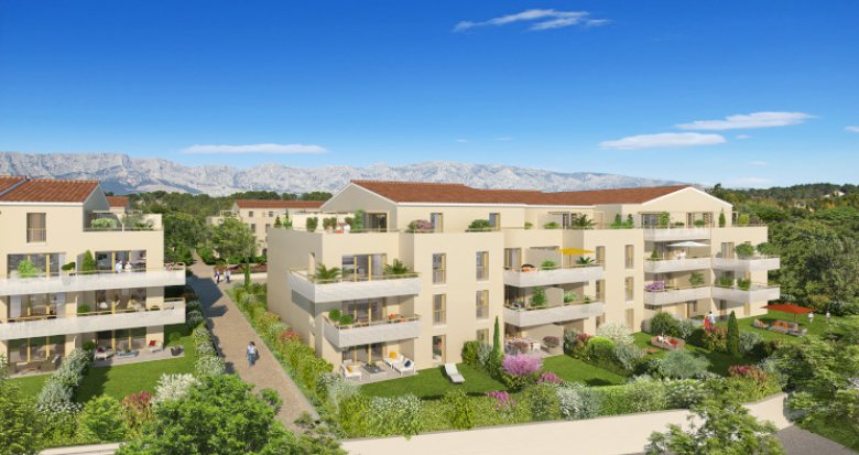 Achat / Vente programme immobilier neuf Rousset proche centre (13790) - Réf. 2733