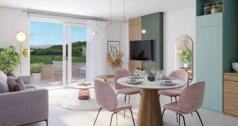 Achat / Vente programme immobilier neuf Rousset proche centre ville et vue Ste Victoire (13790) - Réf. 7270