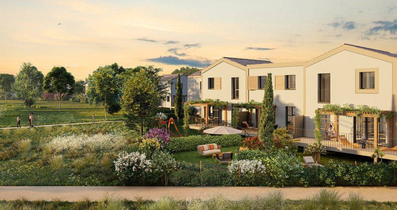 Achat / Vente programme immobilier neuf Saint-Étienne-du-Grès à 15 min de St Rémy de Provence (13103) - Réf. 11240