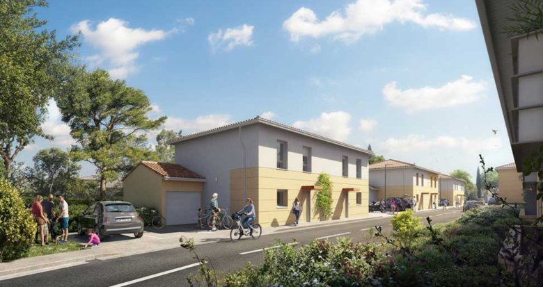 Achat / Vente programme immobilier neuf Salon-de-Provence quartier arboré à deux pas du centre (13300) - Réf. 12843